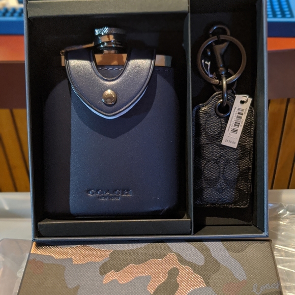 Coach Other - NWT Coach Flask and Bottle Opener Gift Set